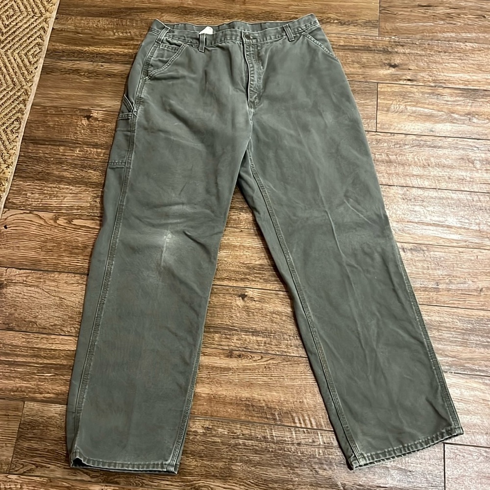 Carhartt 38x34 dungaree pants.